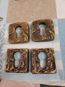 Nakładka na zamek do drzwi z brązu 