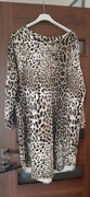Sukienka pantera panterka lampart zwierzęcy print bawełna