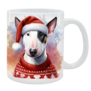 KUBEK Z PSEM Bulterier - IDEALNY PREZENT, PERSONALIZACJA,24H WYS