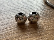 Pandora oryginalne charmsy klipsy logo para