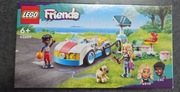 Klocki Lego zestaw Friends 42609 samochód elektryczny i stacja ładująca