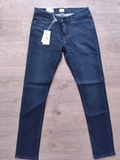 Spodnie jeansy MUSTANG Atlanta Super Skinny dżinsy ciemne męskie nowe 33/34