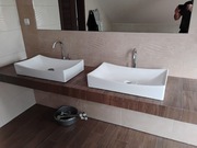 Umywalka nablatowa REA 66x40 cm