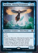 Mtg top Malcolm, Alluring Scoundrel