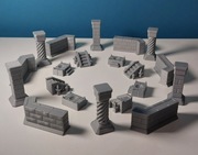 Gloomhaven - Warhammer - DnD - zestaw terenu do budowania