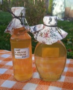 ŻYWY OCET Z ŻÓŁTYCH ŚLIWEK MIRABELEK (190 ml) - W NASZEJ SPIŻARNI