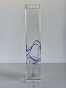 Niemiecki design, modernistyczna forma, niebieska nić, vintage, lata 70-te 