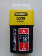 ZSZYWKI,ZSZYWKA STANLEY 12 mm - 1000 SZTUK