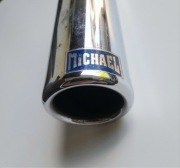 Chromowana końcówka wydechu Michael 47mm średnicy