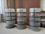 Pudełka na 375 płyt  cd dvd 15 sztuk po 25 płyt 