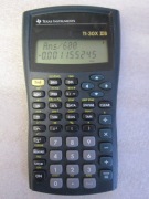 Kalkulator szkolny naukowy Texas Instruments Ti-30X IIB niesprawny