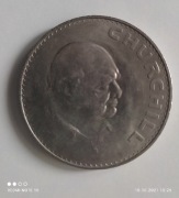 Moneta pamiątkowa CHURCHILL 1965