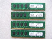 Pamięć Crucial model 8GB 1Gx64 DDR3 UDIMM 240