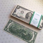 USA 2 dolary z gwiazdką star note 2017 A bank L San Francisco UNC 