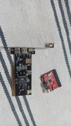Karta firewire. PCI. Plus gratis.