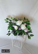 Stroik na grób cmentarz kompozycja kwiaty bukiet wiązanka nagrobna