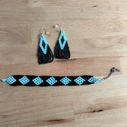 Bransoletka + kolczyki 