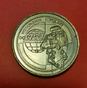 2 zł okolicznościowe 1999 Wstąpienie Polski do NATO