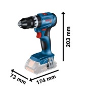 BOSCH Professional GSB 18V-45 Akumulatorowa wiertarka udarowa