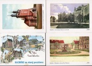 RACIBÓRZ - Klasztor, Kościół, Pocztówki 4 sztuki. Reprint.