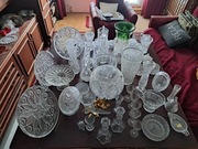 Sprzedam dużo kryształów – karafki, wazony, świeczniki i więcej