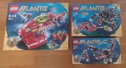 Lego Atlantis Zestaw 3x nowe unikat 8075 8076 8079