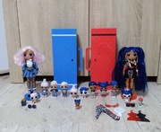 L.O.L SURPRISE big  box zestaw lalek OMG + małe lalki lol Downtown 