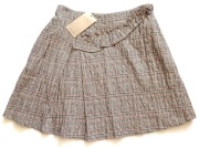 MANGO spódnica w kratkę z falbanką 13 14 lat