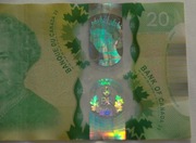 Kanada CAD $ 20 dolarów dollars 2015 Elżbieta II Jubileusz 1952-2012 P# 111