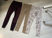 Legginsy getry zestaw 3 sztuki rozmiar S - Nike + Calzedonia + New Apparel