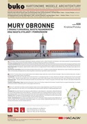 020 BUKO - model kartonowy Mury Obronne - Kraków