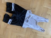 Spodenki kolarskie rowerowe na szelkach z wkładką rozmiar XXL