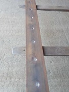 Lemiesz dwustronny do przykręcenia 500HB do  Łyżki