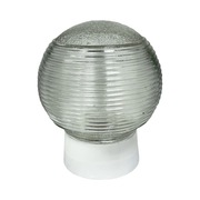 Kinkiet ścienny vintage klosz Huta Szkła Białystok 1974 nowa instalacja