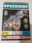 Program żużlowy TŻ Sipma Lublin - Stal Gorzów 