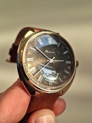 Rakieta falbanka raketa paketa zegarek vintage