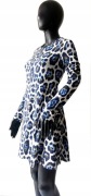 RIVER ISLAND sexi sukienka 8 34/36 ANIMAL PRINT