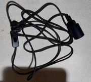 Przewód w oplocie oprawka wtyczka wyłącznik DIY