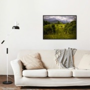 Plakat A4 Obraz Góry Natura Zieleń Beskidy
