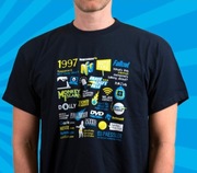 T-shirt Retro Pc 1997 Paessler Nowy Nieużywany