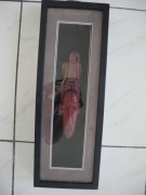 Afrykańska maska w ramce ozdoba ścienna Afryka NOWA