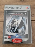 MEDAL OF HONOR WOJNA W EUROPIE PS2 GRA PLAYSTATION 2 