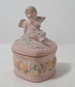 Puzderko Szkatułka Serce Aniołek Walentynki