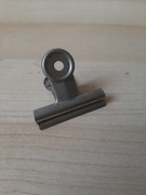 VINTAGE METALOWY KLIPS DO PAPIERU JAPAN LATA 80