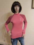 JOHAUG damska bluzka morelowa termiczna 100% wełna _ XS