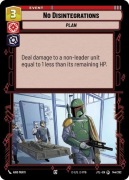 Star Wars: Unlimited - JTL - No Disintegration (S)