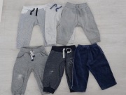 Spodnie dresowe 6 par 12 m-cy +