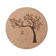 Podkładki korkowe 6szt.  z grawerem, nadrukiem