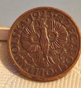5 groszy 1923 piękna  moneta z okresu II RP