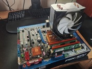 Asus P5K/EPU + Core2Quad 9600 + RAM 6 GB + Chłodzenie